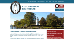 Desktop Screenshot of concordpointlighthouse.org